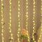 BatteryPowered 2M 20 Light Imitation Leaf Curtain Lamp Decorative Copper Wire String with Wrought
