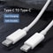 TypeC To TypeC Fast Charging Cable Braided USBC Data Line For IPhone 1516 Samsung Xiaomi Huawei 1