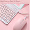 Slim Mini Wireless Bluetooth Keyboard Mouse For IPad Xiaomi Samsung Huawei Compatible With Android 3