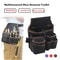 HeavyDuty Electrician Tool Storage Pouch Multifunctional Waist Belt Bag For Hardware Wrench Drill 2