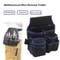 HeavyDuty Electrician Tool Storage Pouch Multifunctional Waist Belt Bag For Hardware Wrench Drill 7
