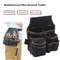 HeavyDuty Electrician Tool Storage Pouch Multifunctional Waist Belt Bag For Hardware Wrench  Drill  8