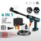 Cordless 200Bar High Pressure Washer 6in1 Brushless Foam Generator For Household Cleaning Garden T 2