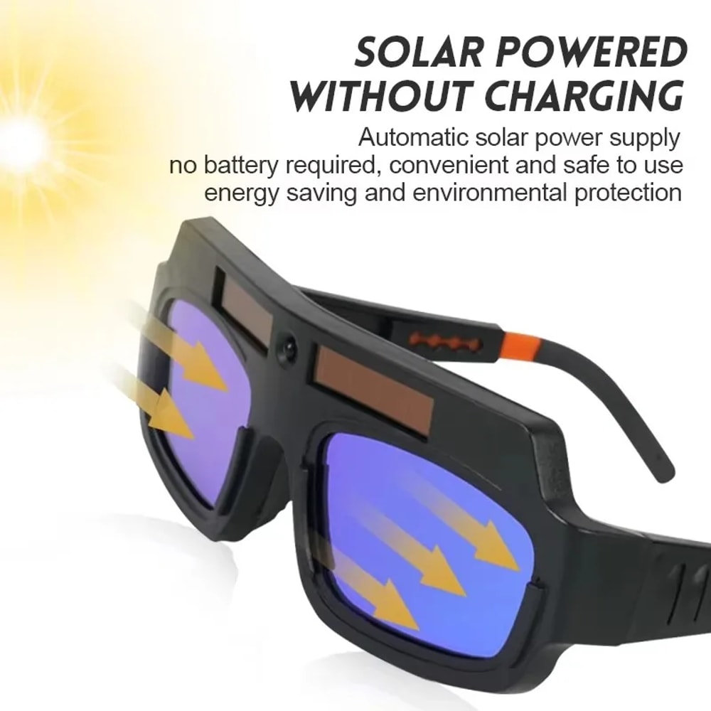 Solar AutoDimming Welding Goggles AntiGlare Argon Arc Eye Protection For Welders 3