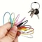 Stainless Steel Colorful Luggage Tag Wire Clips Set of 10 Perfect for Travel Suitcases Backpacks