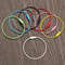Stainless Steel Colorful Luggage Tag Wire Clips Set of 10 Perfect for Travel Suitcases Backpacks