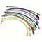 Stainless Steel Colorful Luggage Tag Wire Clips Set of 10 Perfect for Travel Suitcases Backpacks