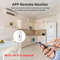 Smart WiFi Temperature And Humidity Sensor Wireless Remote Monitoring Via SmartLife App Works With 2