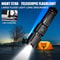 Rechargeable LED Camping Torch Flashlight High Power USB Spotlight With Zoom Lantern Waterproof Bui 0