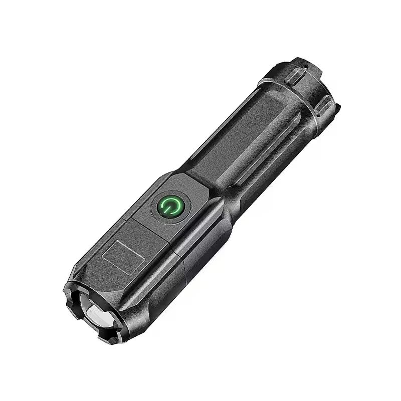 Rechargeable LED Camping Torch Flashlight High Power USB Spotlight With Zoom Lantern Waterproof Bui 1
