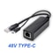 POE Splitter With Micro USB TypeC Barrel Jack Compatible With Huawei Hikvision Bobcat Raspberry Pi 3