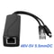 POE Splitter With Micro USB TypeC Barrel Jack Compatible With Huawei Hikvision Bobcat Raspberry Pi 5