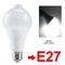 12W Smart LED Bulb With PIR Motion Sensor Movement Detector Works In Dark Dusk To Dawn Security Li 9