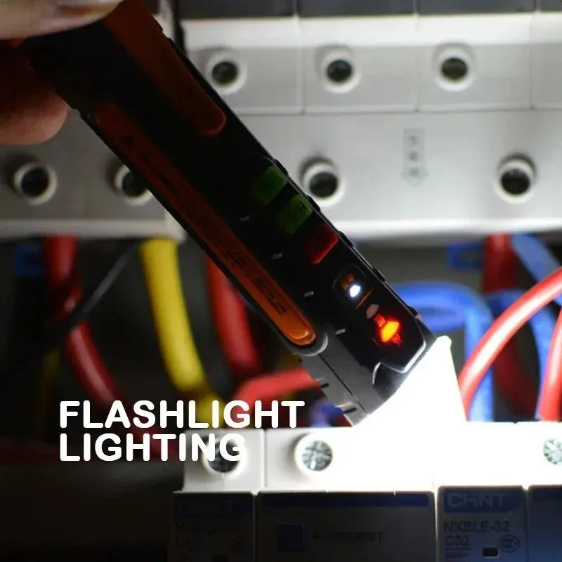 NonContact Voltage Detector Electrical Pen AC Voltage Tester Smart Breakpoint Finder Home Professio 2