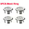 Plastic Sink Hole Overflow Cover Ring For Bathroom Basin Kitchen Drain Trim Plug Round Oval Overflo 8
