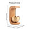Dopamine Windbell Magnetic Inhalation Home Windbell Beech Car Entry Reminder Bell  Copper  Walnut O 1
