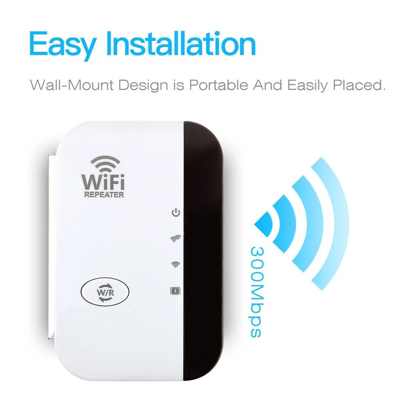 Wireless WiFi Repeater Remote Extender  Signal Amplifier For Home And Office 1