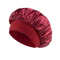 Soft Silk Satin Lined Bonnet for Sleeping, Large Satin Hair Bonnet for Women, Shower Cap & Hair Wrap for Long Hair