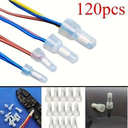 wire connector terminal set, closed end crimp cap, electrical wiring cable insulation