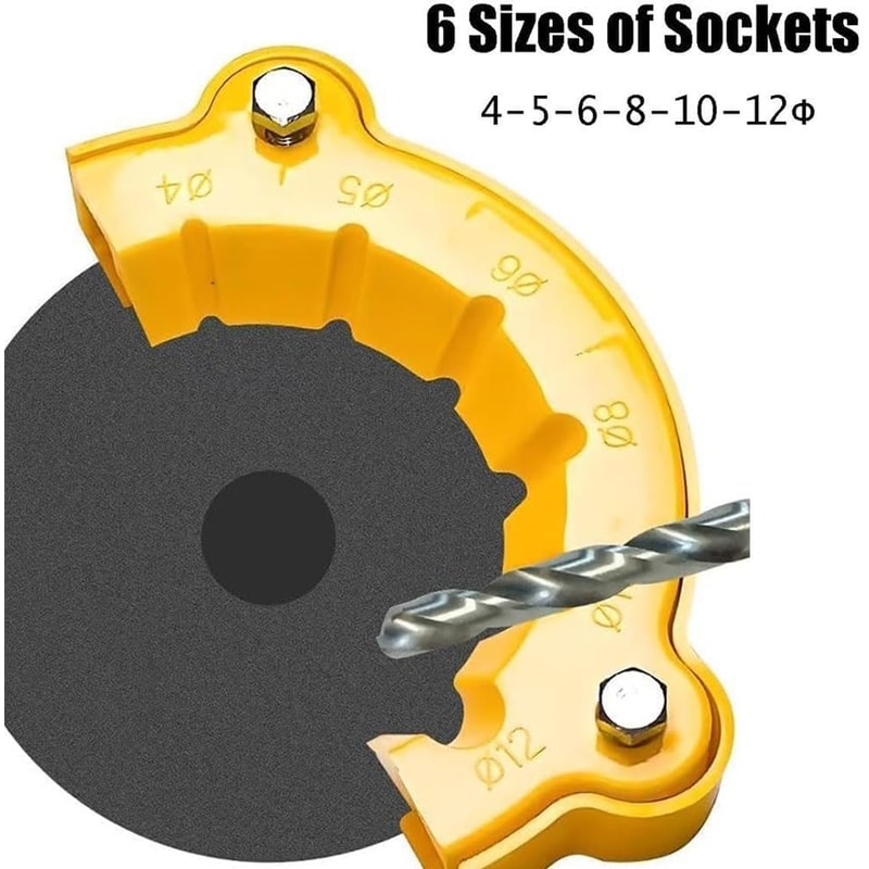 Galacok MultiSpec Drill Sharpener MAX 6in1 Waste Drill Grinding Polishing Auxiliary Tool 2