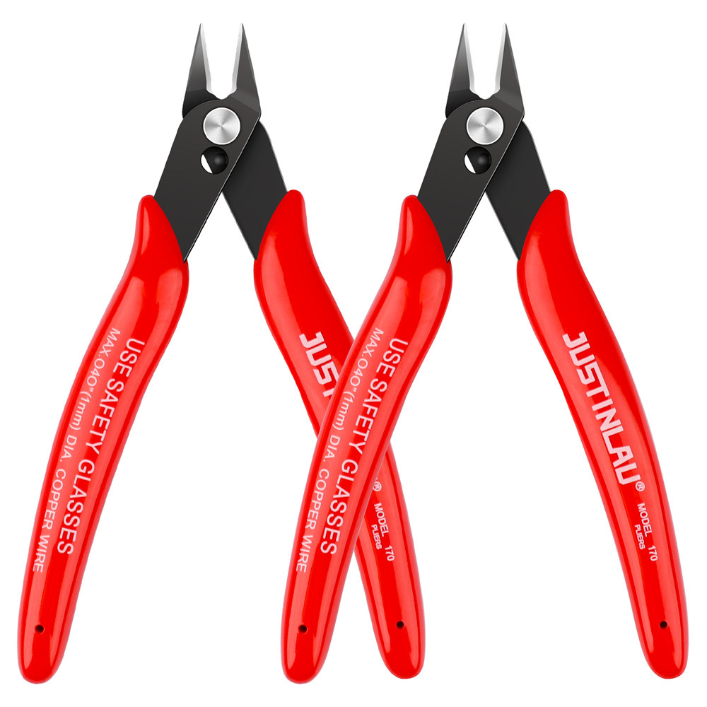 Mini Nose Cutting Plier Electrical Wire Cable Cutter Metal Side Snips Flush Pliers Durable Tool 7