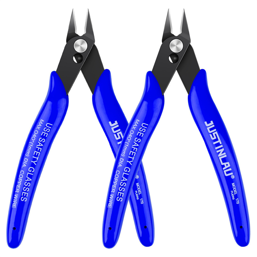 Mini Nose Cutting Plier Electrical Wire Cable Cutter Metal Side Snips Flush Pliers Durable Tool 8