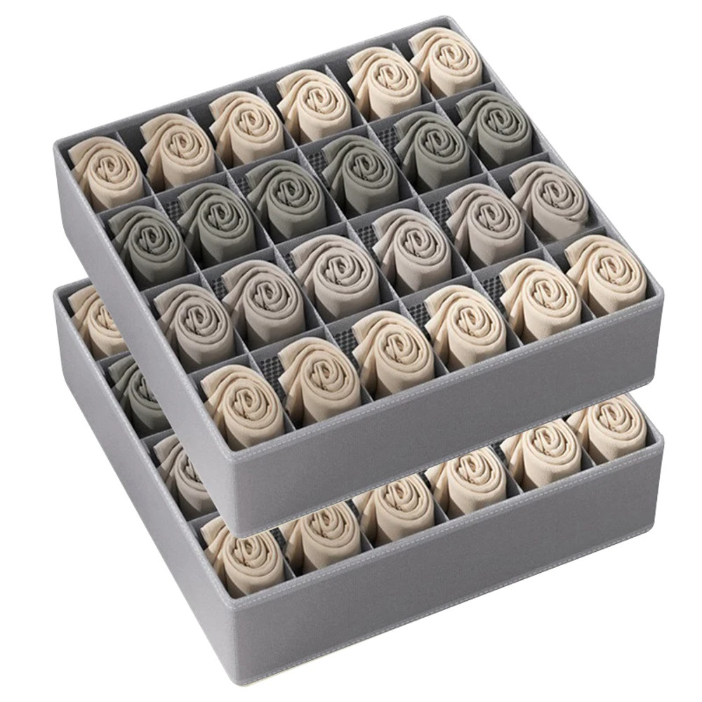 Sports Bra Underwear Organizer Storage Box Panties  Socks Wardrobe Drawer Separator 4
