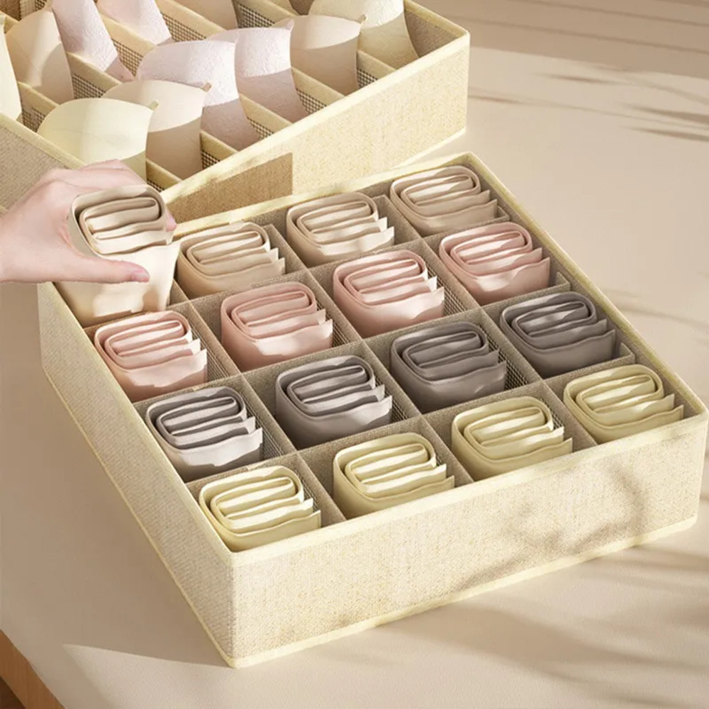 Sports Bra Underwear Organizer Storage Box Panties  Socks Wardrobe Drawer Separator 3