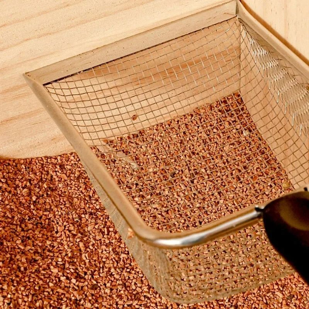 Stainless Steel Cat Litter Scoop With Fine Mesh Shovel Ideal For Reptile Sand Substrate Bedding  Fe 4