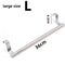 Stainless Steel Towel Rack Over Door Towel Bar Hanging Holder Bathroom Kitchen Cabinet Rag Rack Fo 7