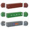 Evemodel C8746 HO Scale 40ft Shipping Container  40 HiCube Model For Railway Layouts 1