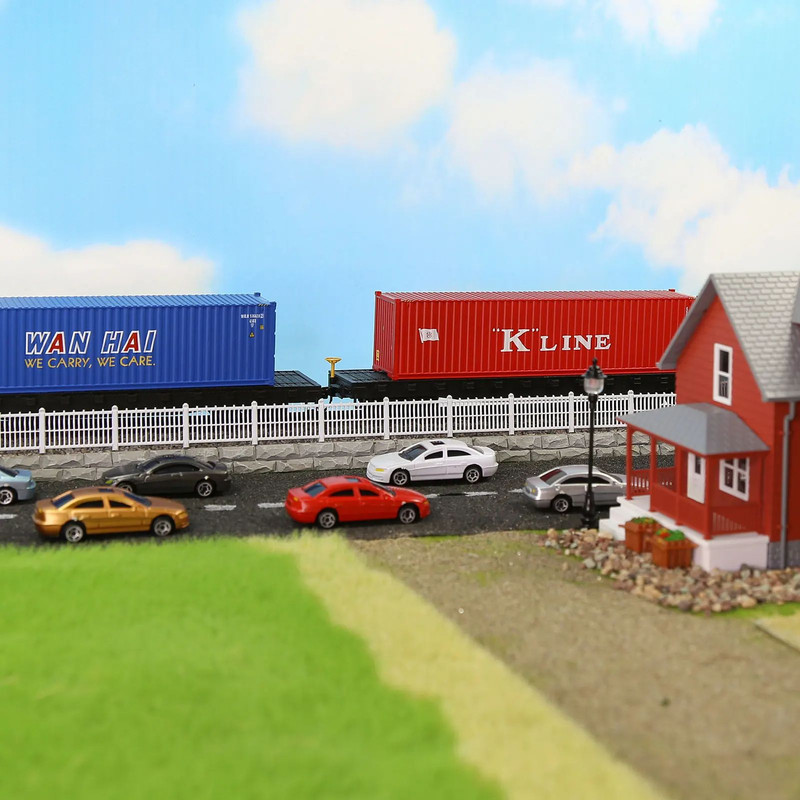 Evemodel C8746 HO Scale 40ft Shipping Container  40 HiCube Model For Railway Layouts 4