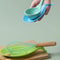 Silicone Insulation Spoon Shelf Heat Resistant Placemat Drink Glass Coaster Tray Spoon Pad Eat Mat 3