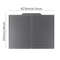 HeatResistant Silicone Drying Mat Foldable Draining Board With Raised Edges For Kitchen Pots Cups A 7