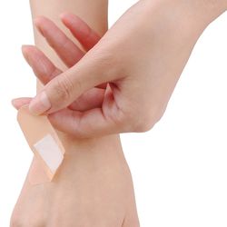 breathable waterproof bandages, cushion adhesive sticker band for wound care, hemostasis, and medical first aid
