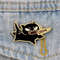 Funny Black Cat Enamel Pin Cute Animal Lapel Badge For Backpack Jacket Or Cosplay 4