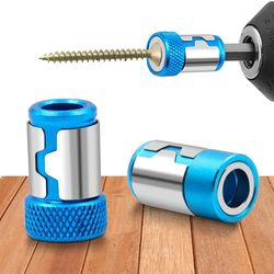 universal magnetic ring alloy magnetizer for screwdriver bits, anti-corrosion drill bit magnetic ring tool