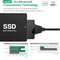 USB 30 To SATA III Cable Adapter 22 Pin SATA To USB Cord For External SSD HDD Hard Drive Conve 4