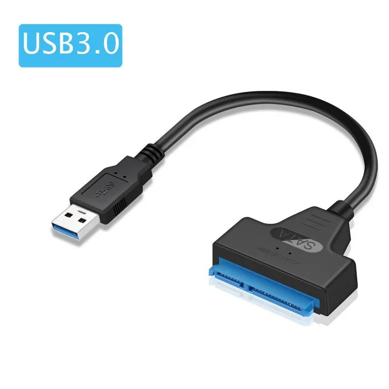 USB 30 To SATA III Cable Adapter 22 Pin SATA To USB Cord For External SSD HDD Hard Drive Conve 7