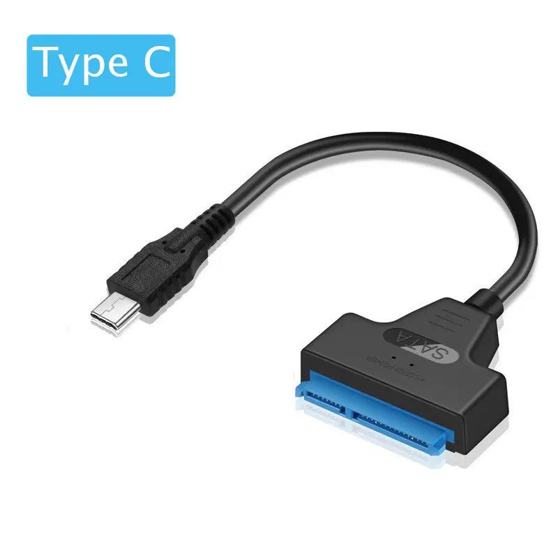 USB 30 To SATA III Cable Adapter 22 Pin SATA To USB Cord For External SSD HDD Hard Drive Conve 8