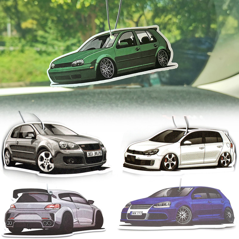 Hanging Car Air Freshener Perfume For Volkswagen VW CC Beetle Lamando Magotan Scirocco Sagitar 2