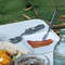 Portable Stainless Steel Camping Cutlery Set Knife Fork Spoon Opener Foldable Outdoor Equipment 1