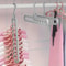 Heavy Duty Plastic Foldable Hangers Space Saving Clothes Organizer For Wardrobe Closet Home Dorm Ro 4