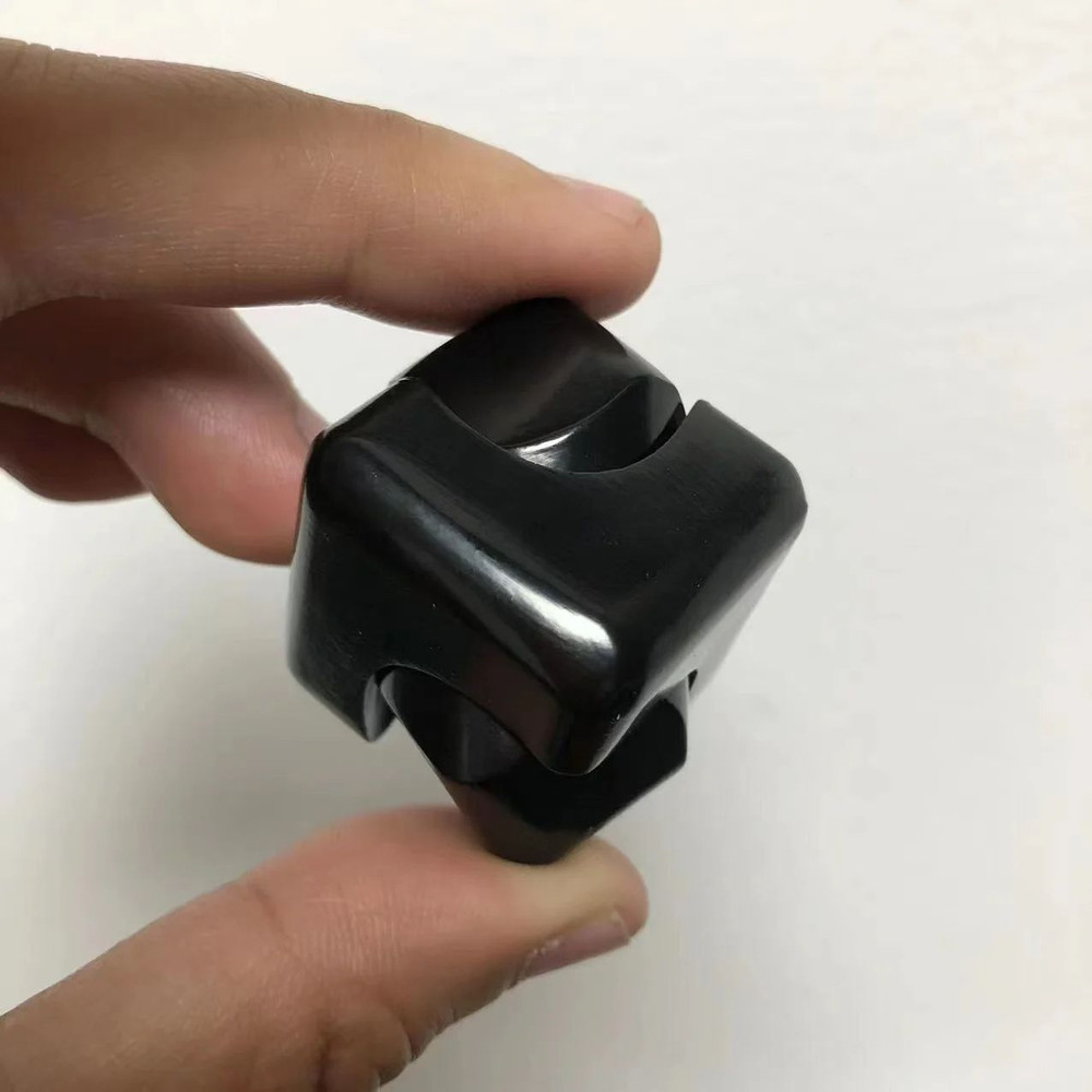 Square Decompression Spinning Top Dice Cube AntiAnxiety Hand Fidget Spinner Toy For Kids  Adults 2