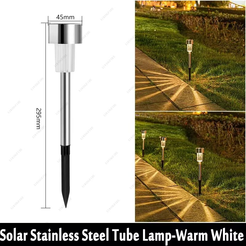 Outdoor Solar Garden Lights Waterproof LED Landscape Pathway Lamps For Yard Lawn Patio And Backyard 7
