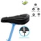 Soft 3D Padded Cycling Bicycle MTB Bike Saddle Seat Cover Cushion Sponge Foam Comfortable Saddles M 0