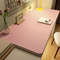 Large Leather Desk Mat Waterproof Table Protector AntiSlip Gamer Keyboard  Mouse Pad For Home  Offi 0