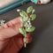 Women Vintage Flower Pearl Brooch Pins Elegant Palace Enamel Plant Corsage For Wedding Party Jewelr