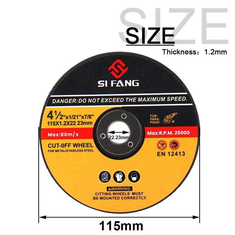 Metal Cutting Disc For Angle Grinder Resin Grinding Wheel Disc Saw Blade For Metal Steel Bar Cutti 4