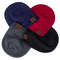 Label Winter Hat  Solid Color Knitted Beanie For Outdoor Sports  Cold Weather 1
